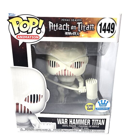 Funko Pop Attack On Titan War Hammer Titan Funko Exclusive 1449 - Picture 1 of 6